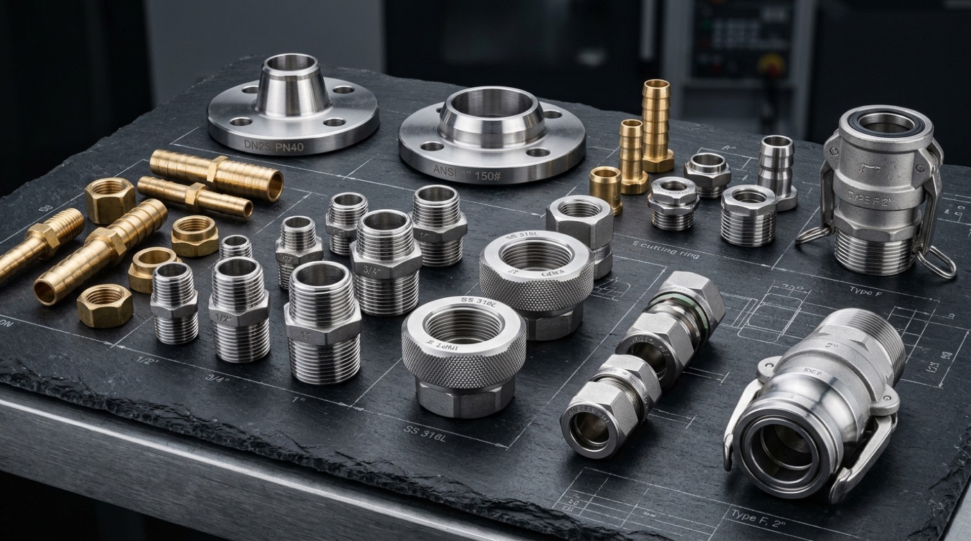 Industrial Hose Fittings, Flanges & End Couplings