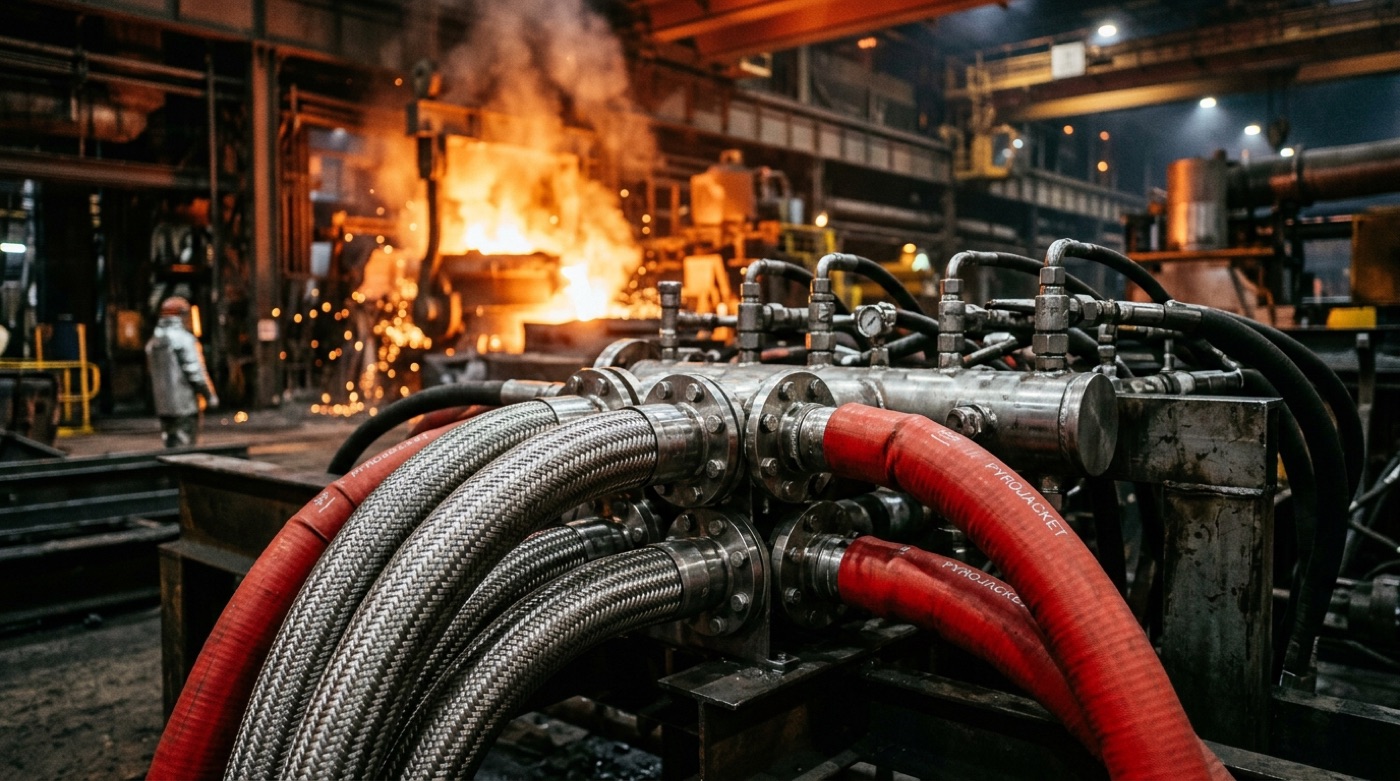 Iron & Steel Mill and Marine Flexible Hose Assemblies